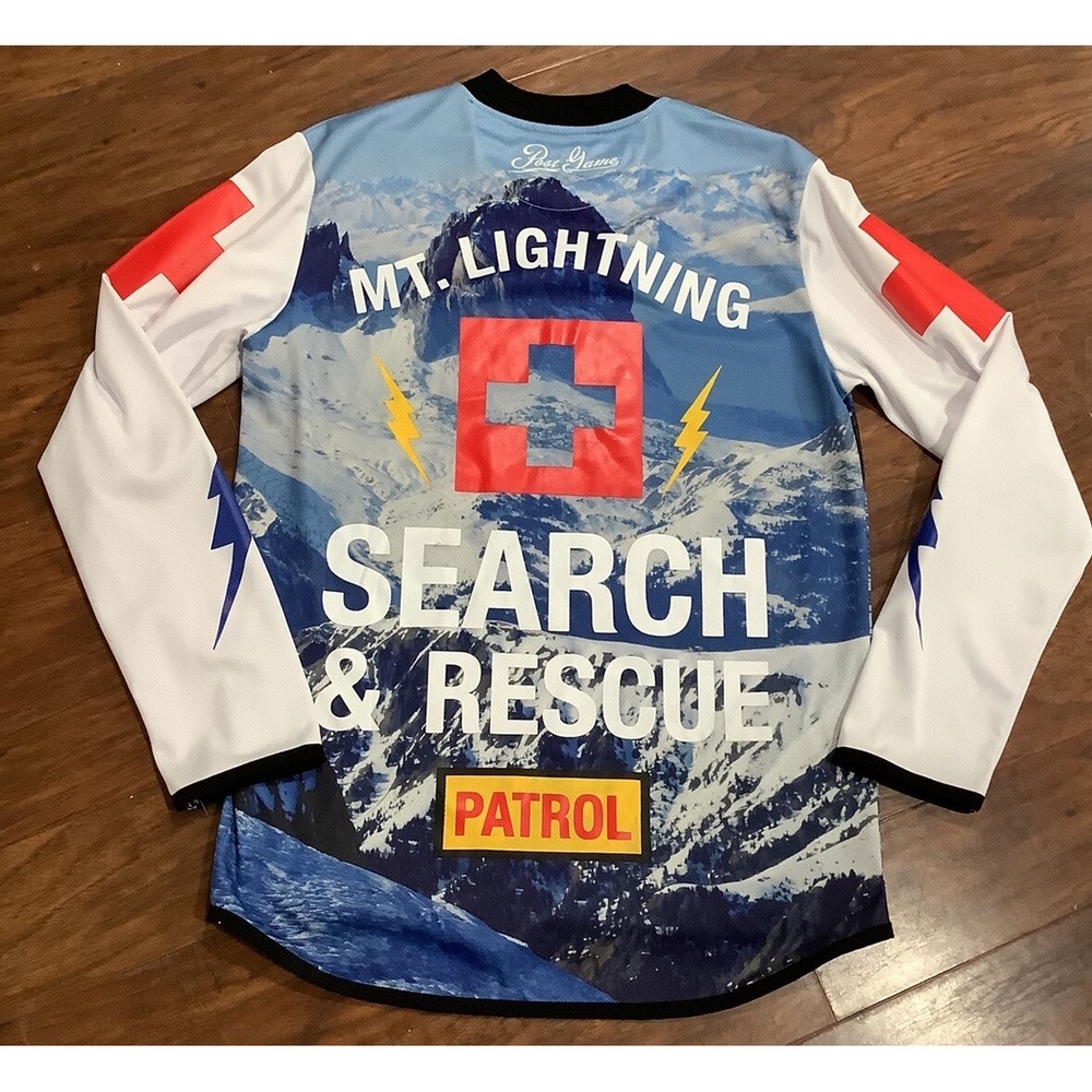 VTG Post Game PG Search & Rescue Mount Lighting Team Jersey Size L